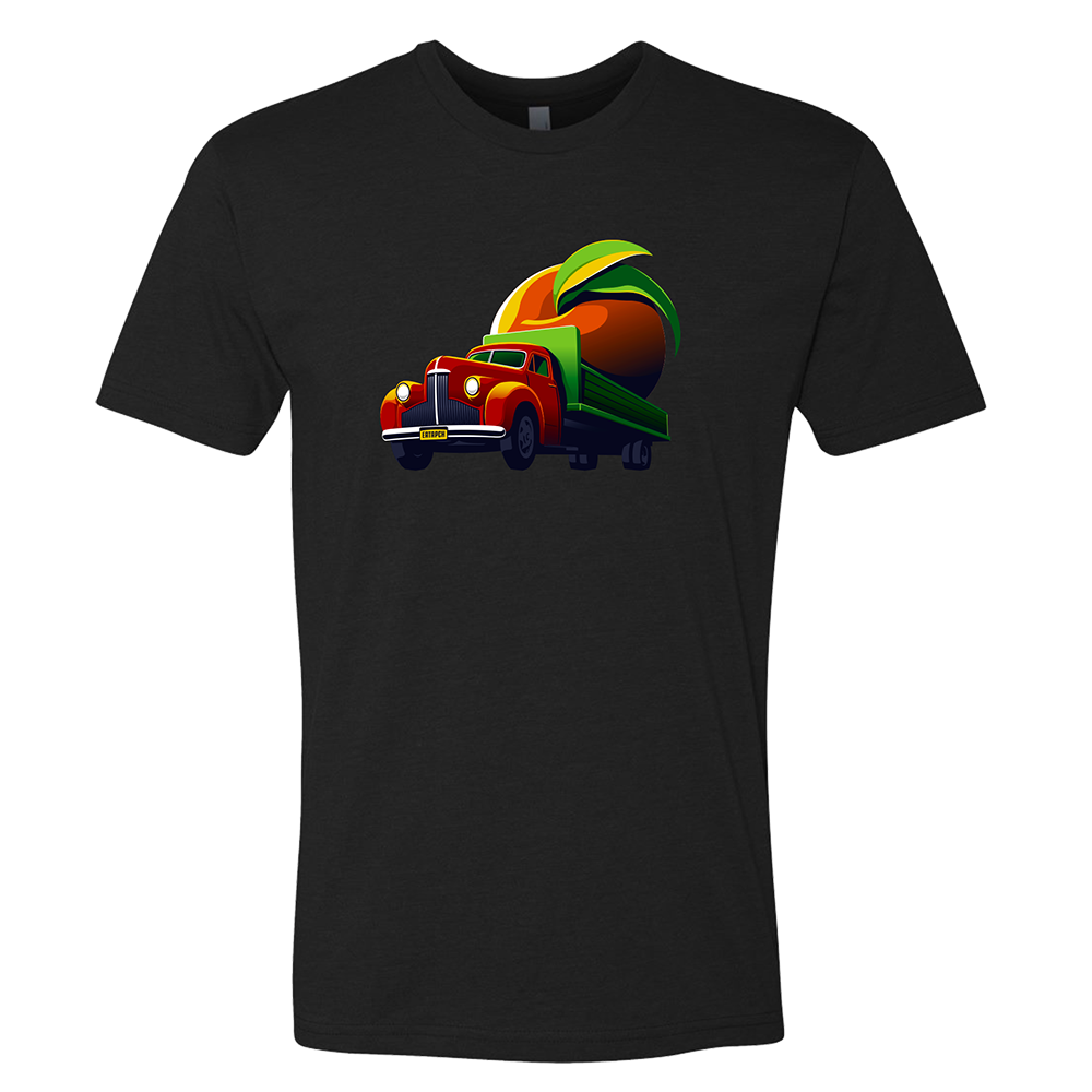 Peach Truck T-Shirt - Black