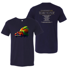 Peach Truck Tour T-Shirt - Navy