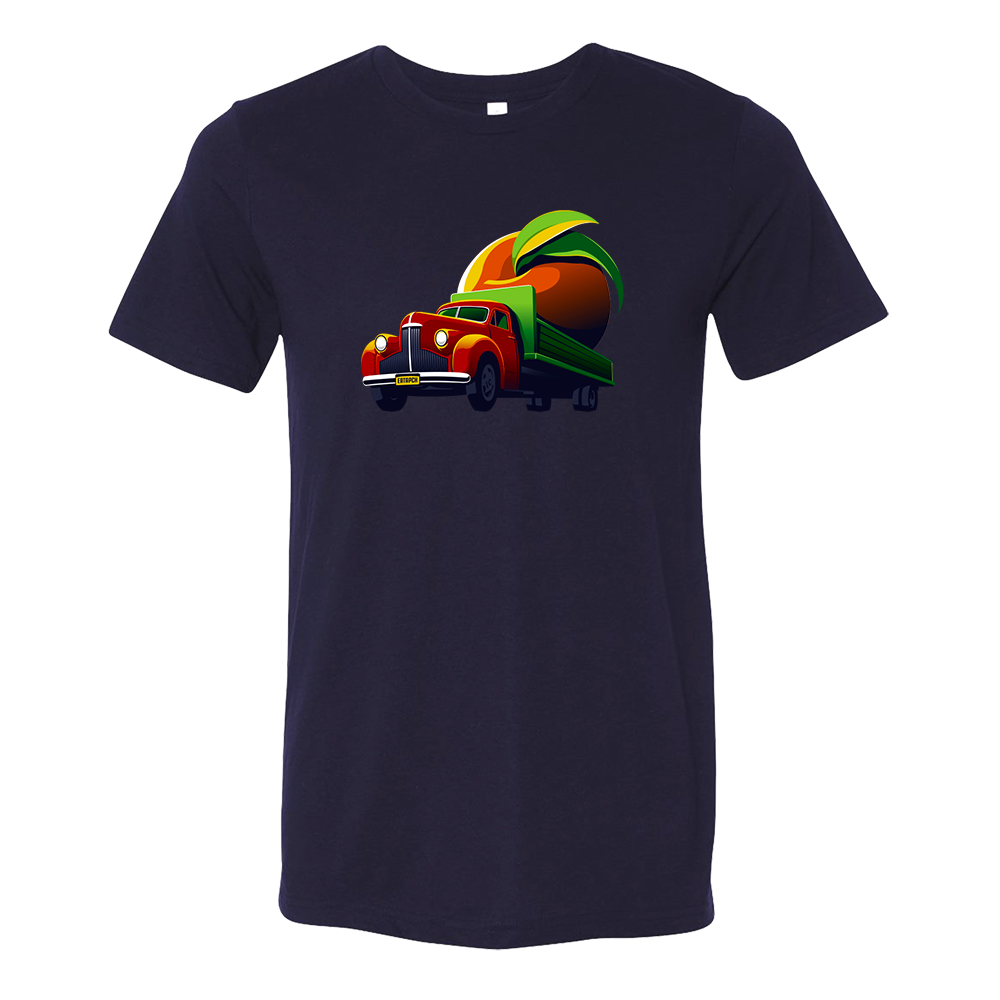 Peach Truck T-Shirt - Navy
