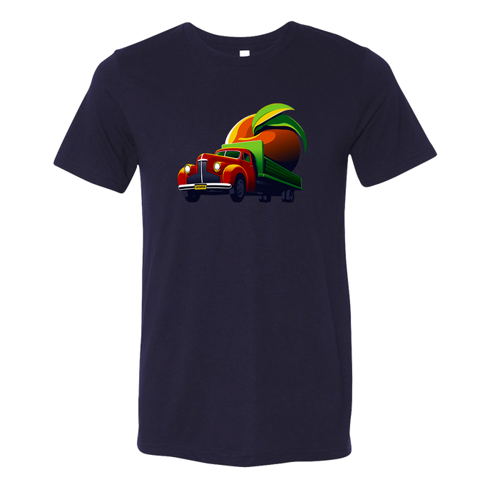 Peach Truck T-Shirt - Navy